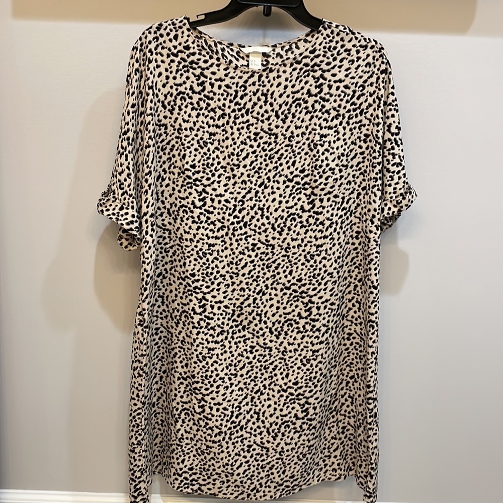 H&M | Leopard Tunic Dress